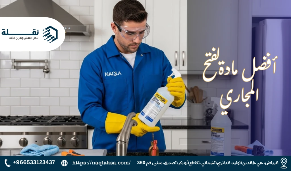 مخاطر استخدام المواد الكيميائية الحارقة لتسليك المجاري